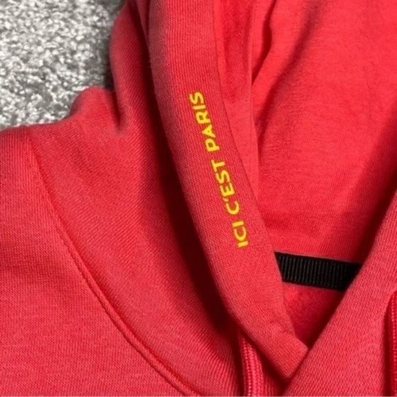 NIKE Air Jordan X Paris Saint-Germain Hoodie Sweatshirt DV0611-648 Size Medium - Picture 4 of 12